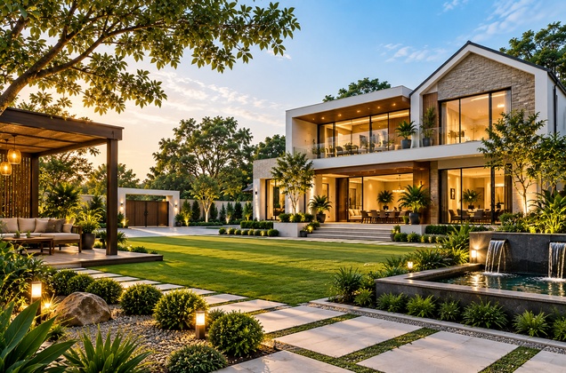 luxury farmhouse in DLF Chattarpur