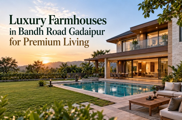 luxury farmhouse in Bandh Road Gadaipur